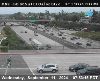 SB 805 at El Cajon Blvd (On Ramp)