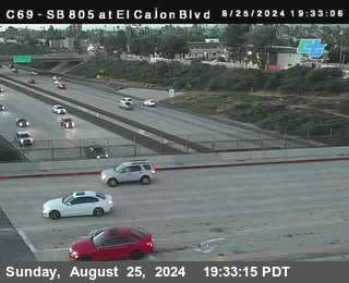 SB 805 at El Cajon Blvd (On Ramp)