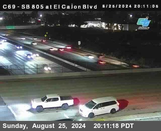 SB 805 at El Cajon Blvd (On Ramp)