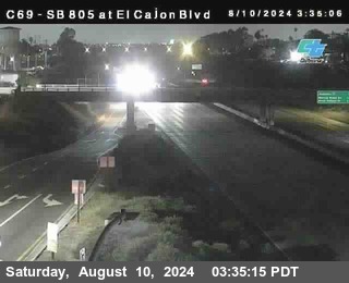 SB 805 at El Cajon Blvd (On Ramp)