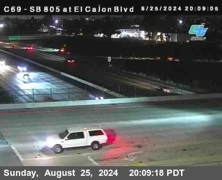 SB 805 at El Cajon Blvd (On Ramp)