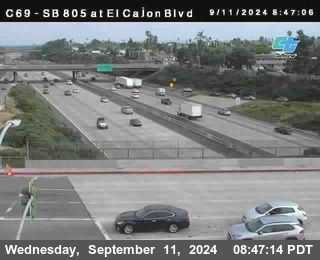 SB 805 at El Cajon Blvd (On Ramp)