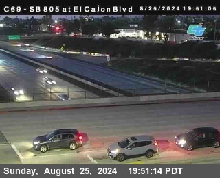 SB 805 at El Cajon Blvd (On Ramp)