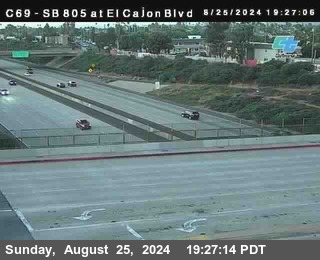 SB 805 at El Cajon Blvd (On Ramp)