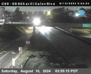 SB 805 at El Cajon Blvd (On Ramp)