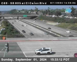 SB 805 at El Cajon Blvd (On Ramp)