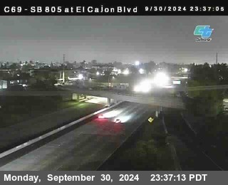 SB 805 at El Cajon Blvd (On Ramp)