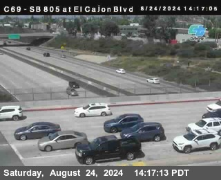 SB 805 at El Cajon Blvd (On Ramp)