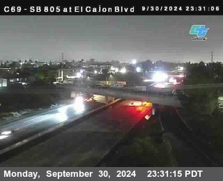 SB 805 at El Cajon Blvd (On Ramp)