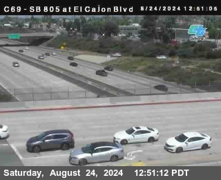 SB 805 at El Cajon Blvd (On Ramp)