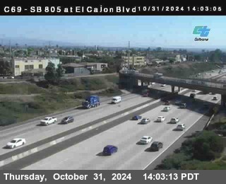 SB 805 at El Cajon Blvd (On Ramp)