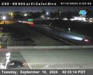 SB 805 at El Cajon Blvd (On Ramp)