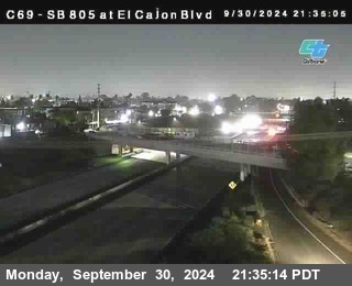 SB 805 at El Cajon Blvd (On Ramp)