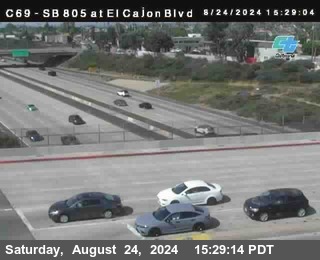 SB 805 at El Cajon Blvd (On Ramp)