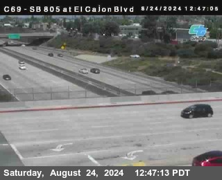 SB 805 at El Cajon Blvd (On Ramp)