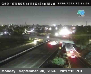 SB 805 at El Cajon Blvd (On Ramp)