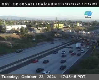 SB 805 at El Cajon Blvd (On Ramp)