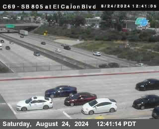 SB 805 at El Cajon Blvd (On Ramp)