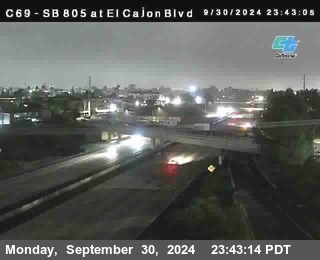 SB 805 at El Cajon Blvd (On Ramp)