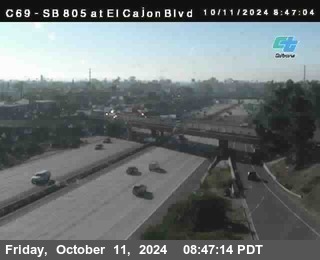 SB 805 at El Cajon Blvd (On Ramp)