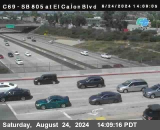 SB 805 at El Cajon Blvd (On Ramp)