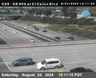 SB 805 at El Cajon Blvd (On Ramp)