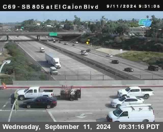 SB 805 at El Cajon Blvd (On Ramp)