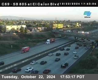 SB 805 at El Cajon Blvd (On Ramp)