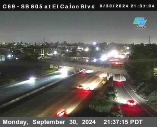 SB 805 at El Cajon Blvd (On Ramp)