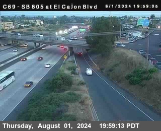 SB 805 at El Cajon Blvd (On Ramp)