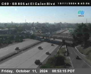 SB 805 at El Cajon Blvd (On Ramp)