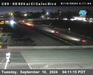 SB 805 at El Cajon Blvd (On Ramp)