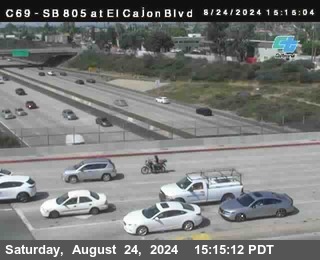 SB 805 at El Cajon Blvd (On Ramp)