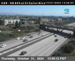 SB 805 at El Cajon Blvd (On Ramp)