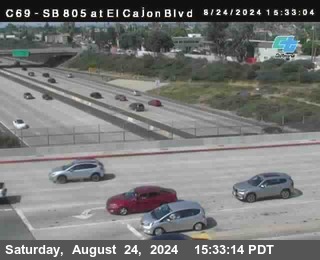 SB 805 at El Cajon Blvd (On Ramp)