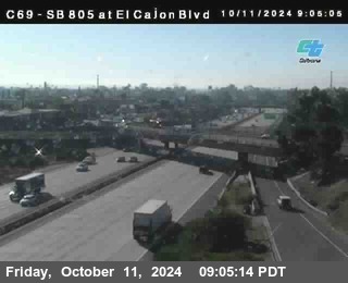 SB 805 at El Cajon Blvd (On Ramp)