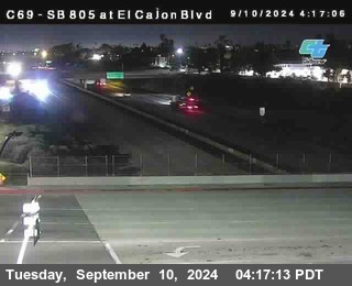 SB 805 at El Cajon Blvd (On Ramp)