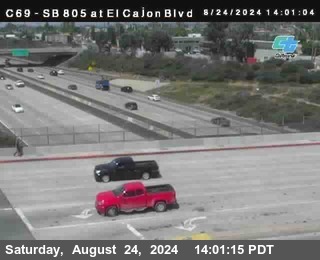 SB 805 at El Cajon Blvd (On Ramp)