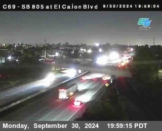 SB 805 at El Cajon Blvd (On Ramp)