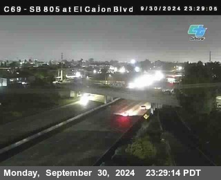 SB 805 at El Cajon Blvd (On Ramp)