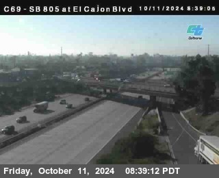 SB 805 at El Cajon Blvd (On Ramp)