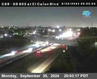 SB 805 at El Cajon Blvd (On Ramp)