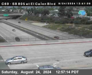 SB 805 at El Cajon Blvd (On Ramp)