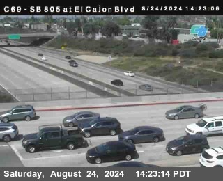 SB 805 at El Cajon Blvd (On Ramp)