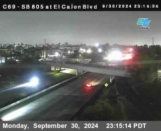 SB 805 at El Cajon Blvd (On Ramp)