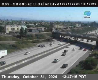 SB 805 at El Cajon Blvd (On Ramp)