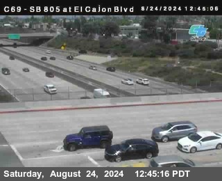 SB 805 at El Cajon Blvd (On Ramp)