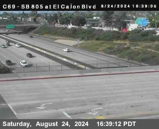 SB 805 at El Cajon Blvd (On Ramp)