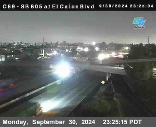 SB 805 at El Cajon Blvd (On Ramp)