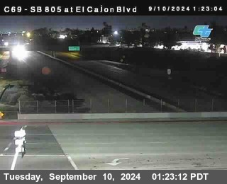 SB 805 at El Cajon Blvd (On Ramp)